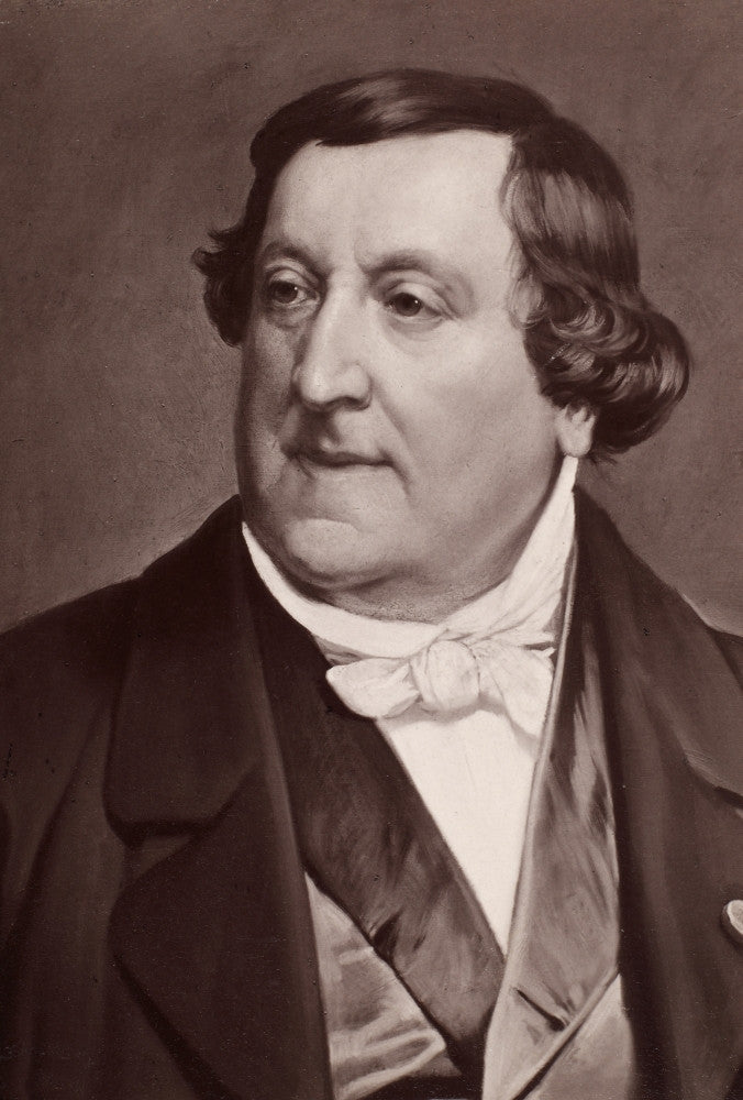 Gioacchino Rossini Italian Operatic Composer Fine Art Print by Granger Collection