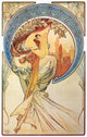 Mucha: Poetry, 1898 Lithograph Fine Art Print by Alphonse Mucha