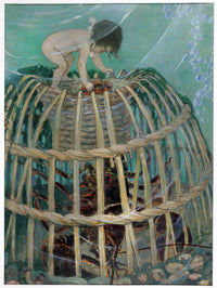 The Water Babies 1916 Illustration Fine Art Print by Jessie Wilcox Smith