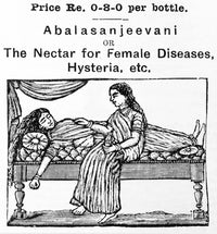 Ayurvedic Medicine Female Hysteria 19th Century Fine Art Print