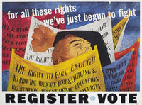 Voter Registration Fine Art Print by Ben Shahn (1946)