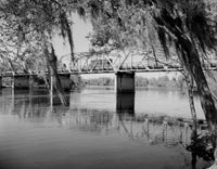 Bridge Across Suwannee River Fine Art Print - USA Florida