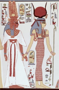 Nefertiti Tomb-Isis Leading Nefertiti Fine Art Print