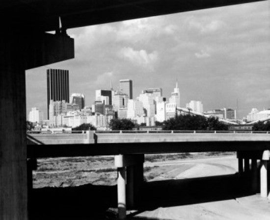 Dallas Skyline Fine Art Print – Texas Cityscape Poster
