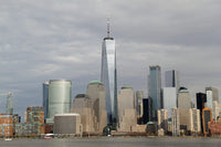 One World Trade Center and Manhattan Skyscrapers Poster Print by Susan Pease