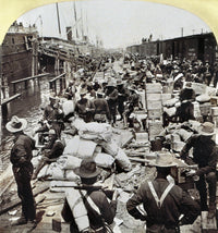 American Troops Boarding for Cuba - Spanish-American War Poster Print by Granger Collection