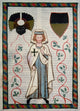 Teutonic Knight Fine Art Print - Illumination from Codex Manesse