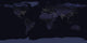 Global Map of Earth's City Lights Fine Art Print by Stocktrek Images