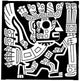 Bolivia Tiahuanaco Figure Fine Art Print by Granger Collection