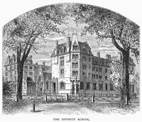 Yale Divinity School Wood Engraving Print - 1876 by Granger Collection