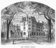 Yale Divinity School Wood Engraving Print - 1876 by Granger Collection