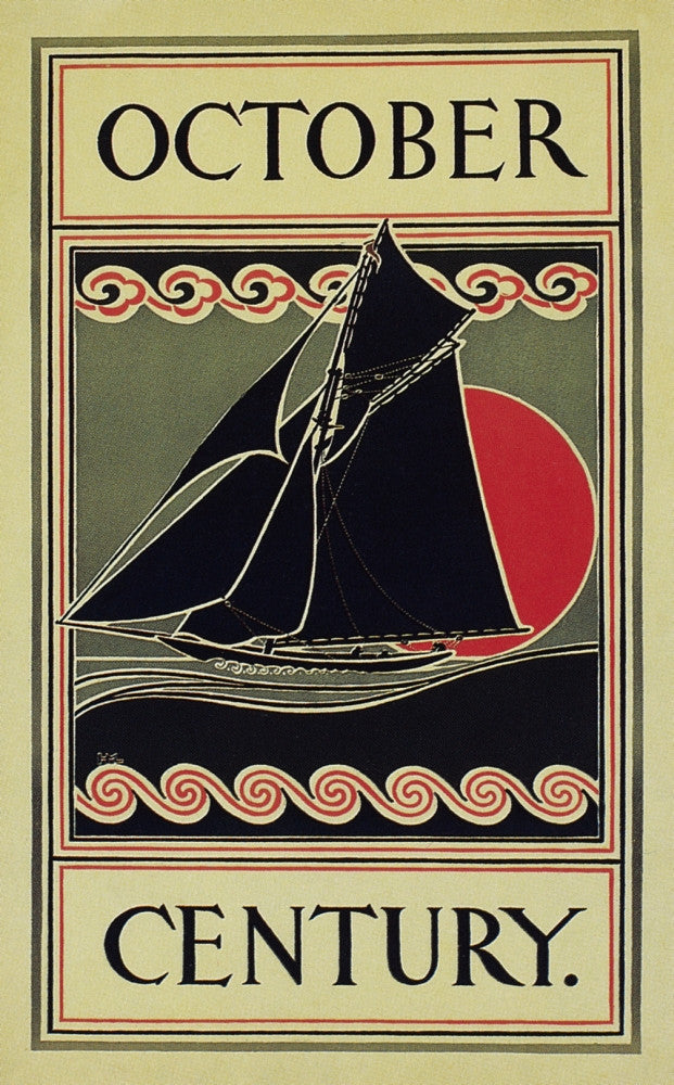 Century Magazine Poster Print by H.M. Lawrence - October 1895
