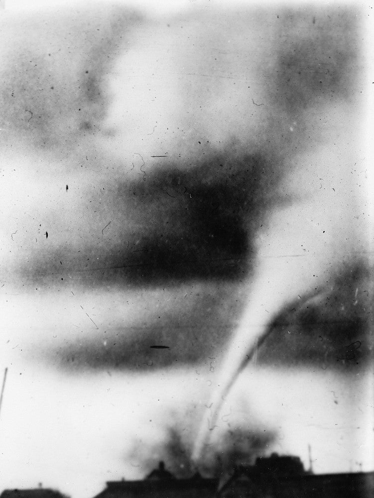 Oklahoma City Tornado Fine Art Print - Historical Photograph C1913-1917 by Granger Collection
