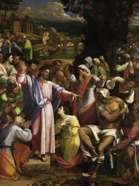 The Raising of Lazarus Fine Art Print by Sebastiano del Piombo