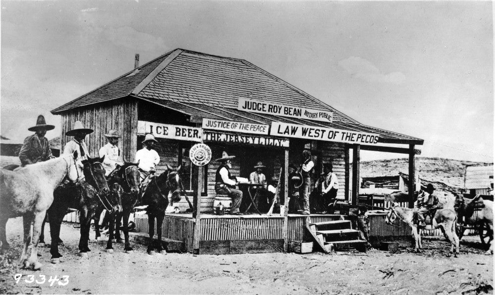 Roy Bean's Court Store Fine Art Print by Science Source