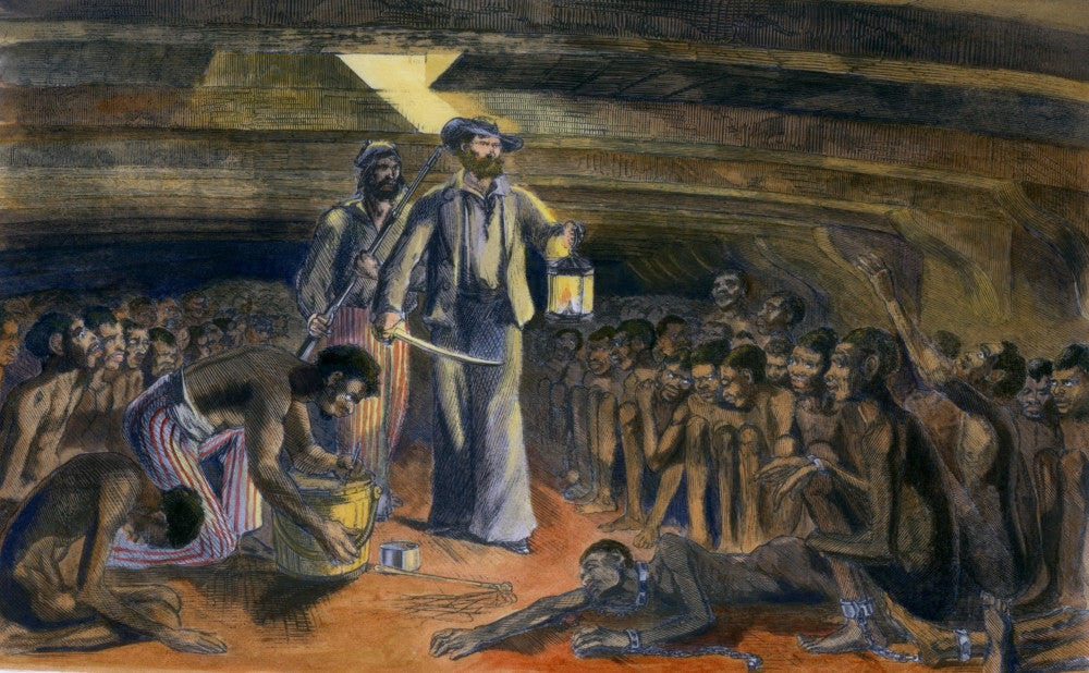 Scene In The Hold Of The Blood-Stained Gloria Poster Print