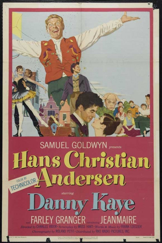 Hans Christian Andersen Movie Poster - 11x17 Print