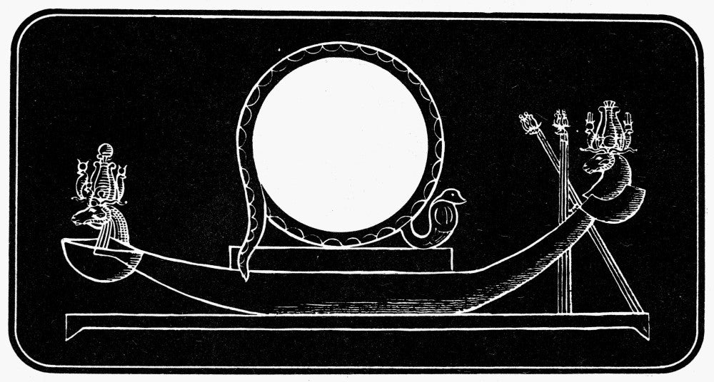 Egyptian Solar Barge Fine Art Print by Granger Collection
