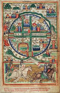 Psalter Fragment Fine Art Print by Crusaders - Various Sizes