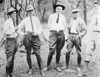 Stephen Mather and Park Service Colleagues at Yosemite - 1926 Photograph Print