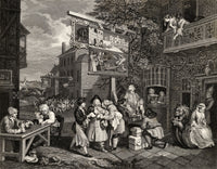 The Election Canvassing for Votes Fine Art Print after Hogarth