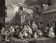 The Election Canvassing for Votes Fine Art Print after Hogarth