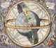 Earth with Celestial Circles - Harmonia Macrocosmica Fine Art Print by Science Source