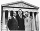 NAACP Attorneys Celebrating Victory in Brown v. Board of Education Fine Art Print