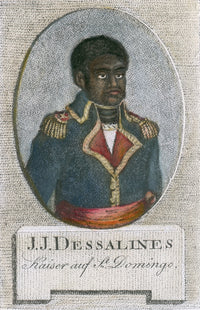 Jean-Jacques Dessalines Haitian Ruler Fine Art Print - German Engraving, 1805