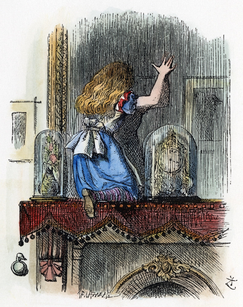 Dodgson: Looking Glass - Fine Art Print After Sir John Tenniel