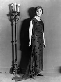 Agnes Ayres Chiffon Dinner Gown Portrait by Ethel Chaffin