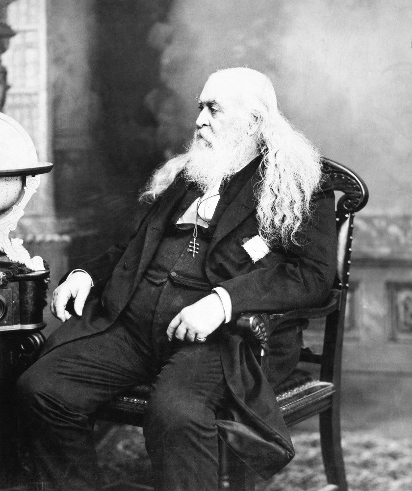 Albert Pike Fine Art Print - American Lawyer and Poet, c.1885