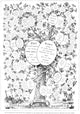 Queen Victoria Family Tree Genealogical Print by Granger Collection
