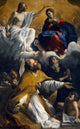 Coronation of the Virgin Fine Art Print by Giovanni Lanfranco