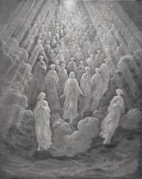 Illustration for Paradiso by Dante Alighieri - Canto V by Gustave Doré Fine Art Print
