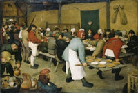 The Peasants' Wedding Fine Art Print by Pieter Bruegel the Elder