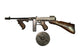 Thompson Model 1928 Submachine Gun Fine Art Print by Andrew Chittock