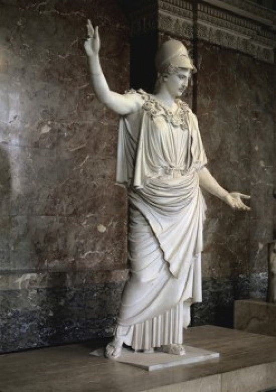 Athena or Minerva - Pallade de Velletri Fine Art Print