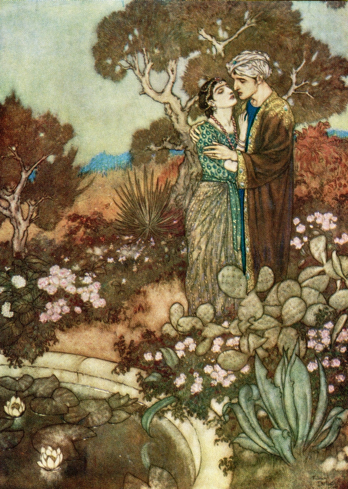 Do You Within Your Little Hour of Grace Fine Art Print by Edmund Dulac