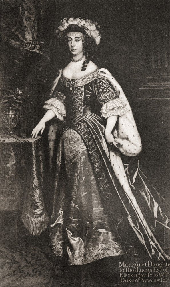 Margaret Cavendish, Duchess of Newcastle-upon-Tyne Fine Art Print - 1623