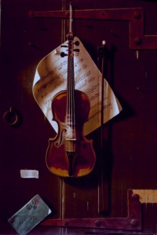 The Old Violin Fine Art Print by William Michael Harnett