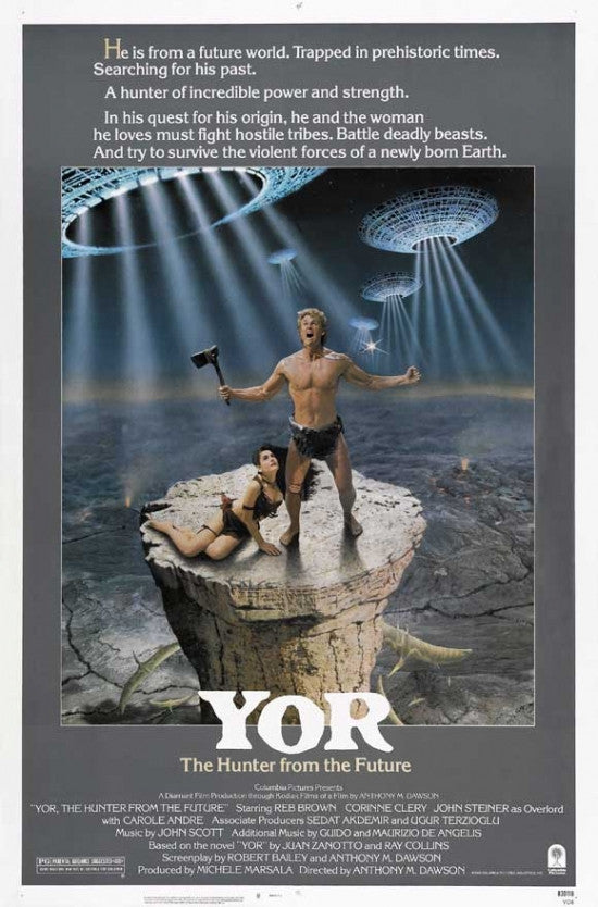 Yor, the Hunter from the Future Movie Poster Print 27x40
