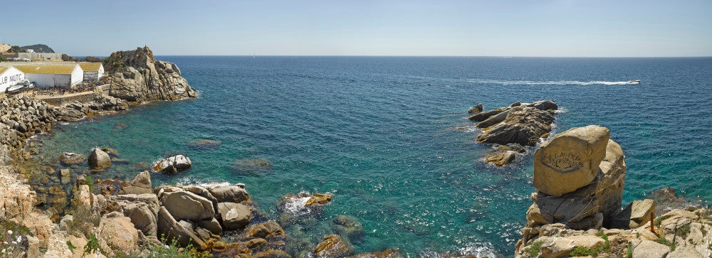 View from the Lighthouse in Palamos, Costa Brava Fine Art Print by Panoramic Images