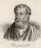 Theophrastus Engraving - Greek Philosopher and Naturalist Print