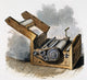Cotton Gin Wood Engraving Print by Granger Collection