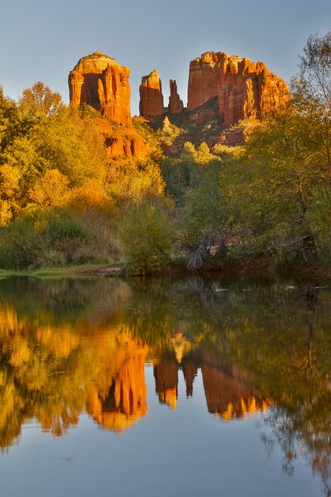 Sedona and the Red Rock Crossing Fine Art Print by Darrell Gulin