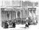 Charles Dickens Reading Tickets Wood Engraving Print