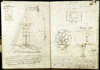 Leonardo Da Vinci Italian School Fine Art Print - 36x24, 24x18, 24x30