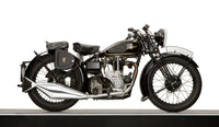 1938 Velocette MAC 350 Motorcycle Poster Print - Fine Art