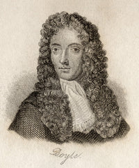 Robert Boyle Engraved Fine Art Print by J.W. Cook